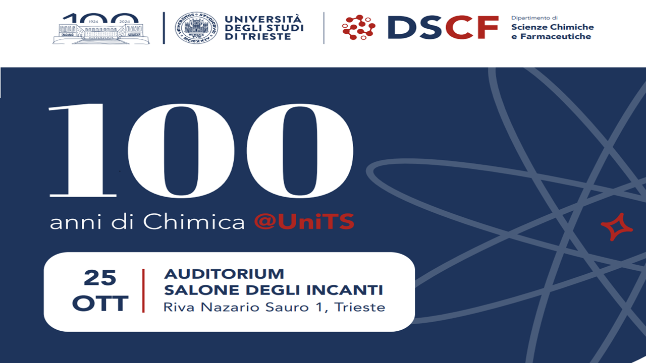 Dott. Turchetto relatore a “100 anni di Chimica @UniTS”